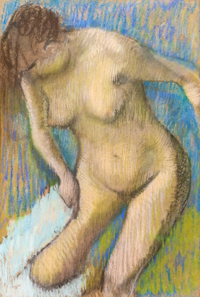 Após o banho de Edgar Degas