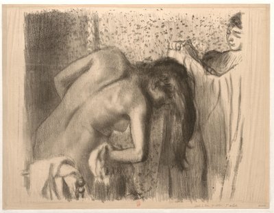 Depois do banho de Edgar Degas