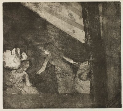 No Café des Ambassadeurs de Edgar Degas