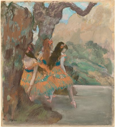 Floresta. de Edgar Degas
