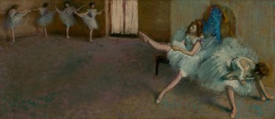 Antes do Balé de Edgar Degas
