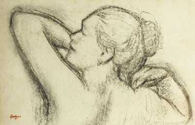 Busto de mulher; Busto de Mulher, de Edgar Degas