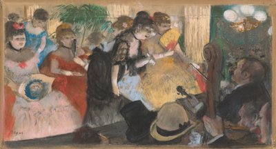 Café-Concerto de Edgar Degas
