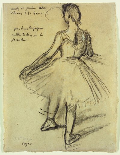 Dançarino de Edgar Degas