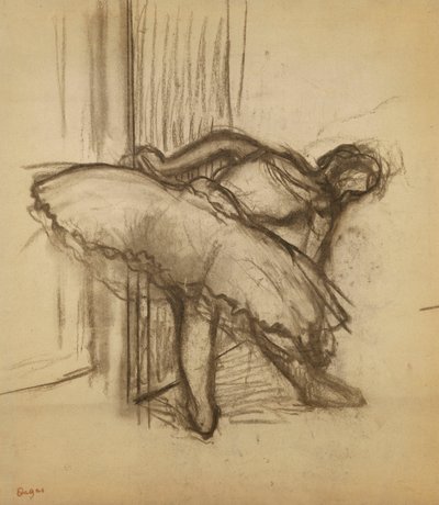 Dança; Dançarino, de Edgar Degas