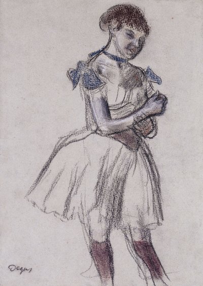 Dança; Dançarina, c.1880 de Edgar Degas