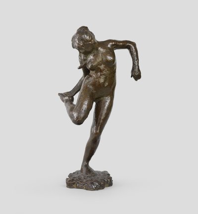 Dançarina olhando a planta do pé direito, Dançarina olhando a planta do pé direito, 1895-1903 de Edgar Degas