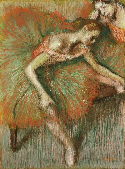 Dançarinos, c.1899 de Edgar Degas