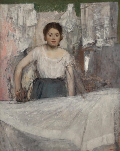 A Passadeira de Edgar Degas