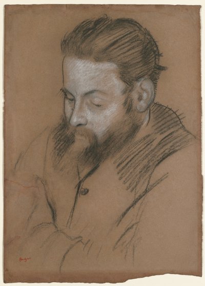 Diego Martelli, 1879. de Edgar Degas