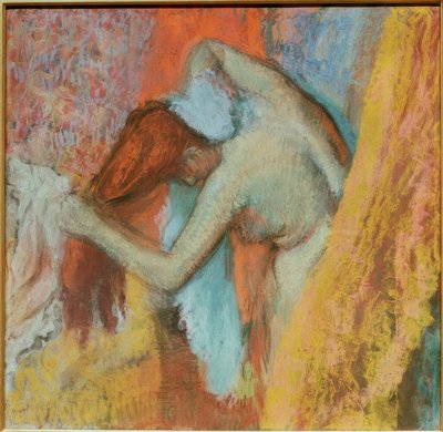 Mulher no banheiro de Edgar Degas