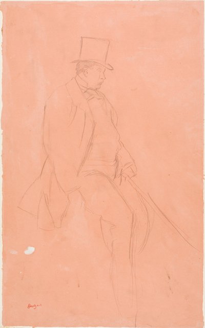 Cavaleiro cavalheiro de Edgar Degas