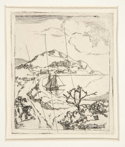 Paisagem grega ou o ancoradouro de Edgar Degas