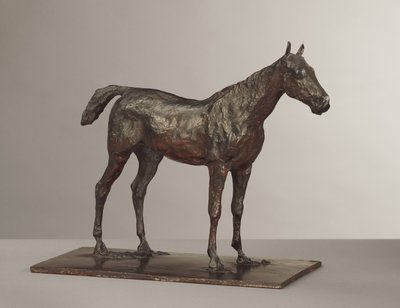 Pé de cavalo, modelado c.1870s, elenco 1919-21 de Edgar Degas