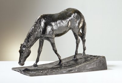 Cavalo na Calha (bronze) de Edgar Degas