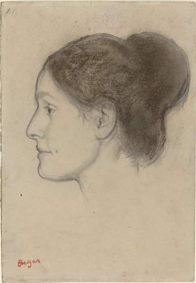 Hortense Valpinçon, 1883. de Edgar Degas