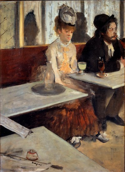 Num Café ou O Absinto de Edgar Degas