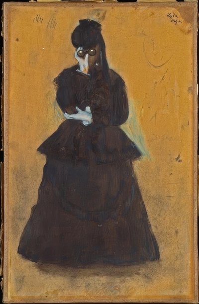 Lyda (Mulher com a luneta) de Edgar Degas
