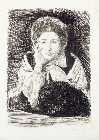Marguerite, c.1860-62 de Edgar Degas