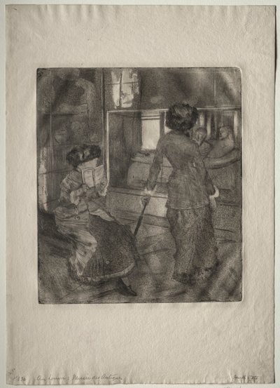 Mary Cassatt no Louvre: A Galeria Etrusca de Edgar Degas