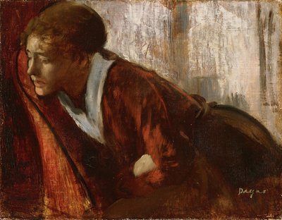 Melancólico de Edgar Degas