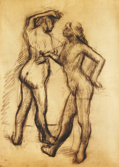 Nude Study de Edgar Degas