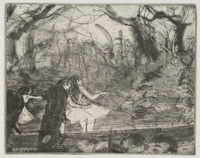 Em cena III de Edgar Degas