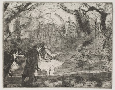 Floresta. de Edgar Degas