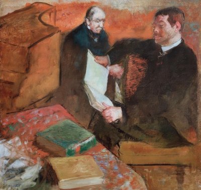 Pagãos e pai de Degas de Edgar Degas