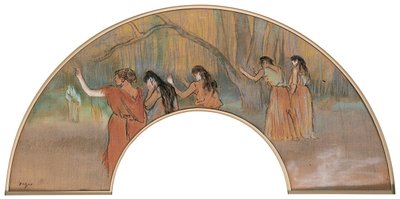 Personagens da ópera, c.1880 de Edgar Degas