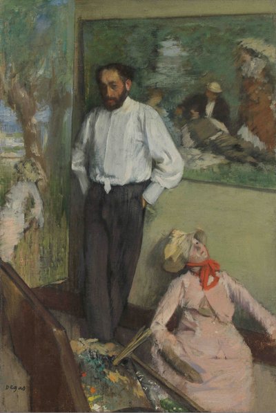 Retrato de Henri Michel-Lévy 1844-1914, ca 1878. de Edgar Degas