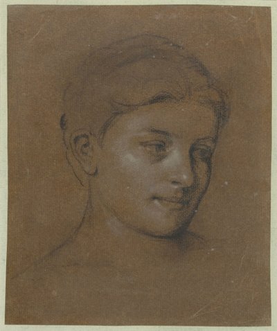 Retrato de uma mulher de Edgar Degas