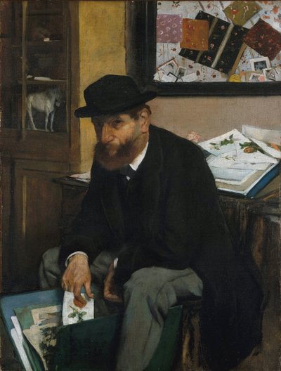 Amante das estampas de Edgar Degas