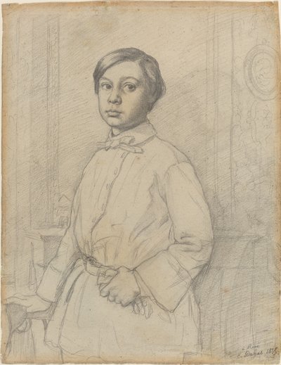 René de Gás [reto], 1855. de Edgar Degas