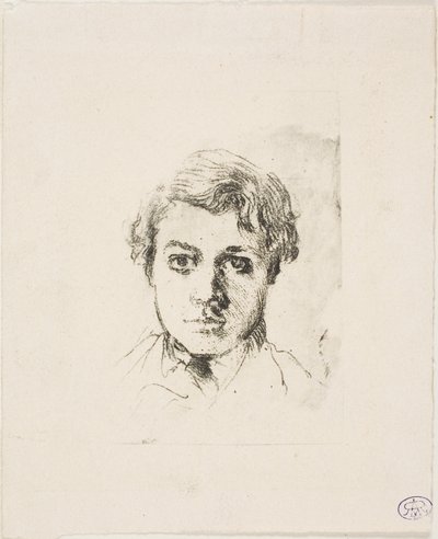René De Gas, o irmão do artista de Edgar Degas