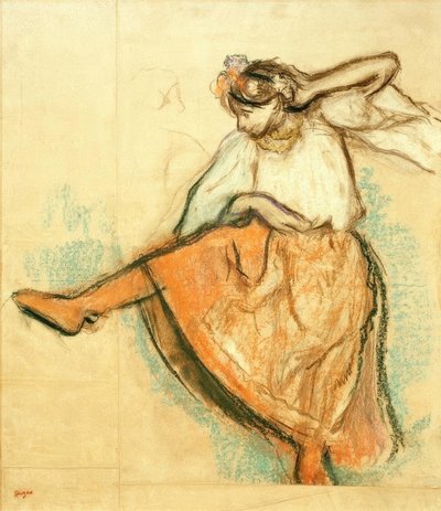 Dançarina russa de Edgar Degas