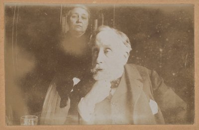 [Autorretrato com Zoé Closier] de Edgar Degas