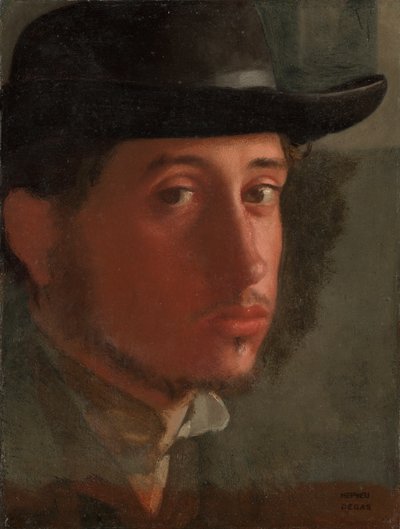 Auto-retrato de Edgar Degas