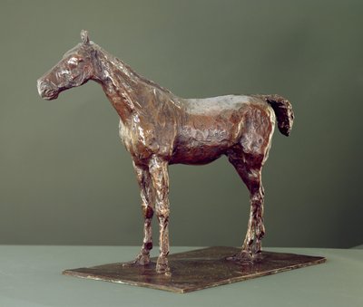Cavalo parado (bronze) de Edgar Degas