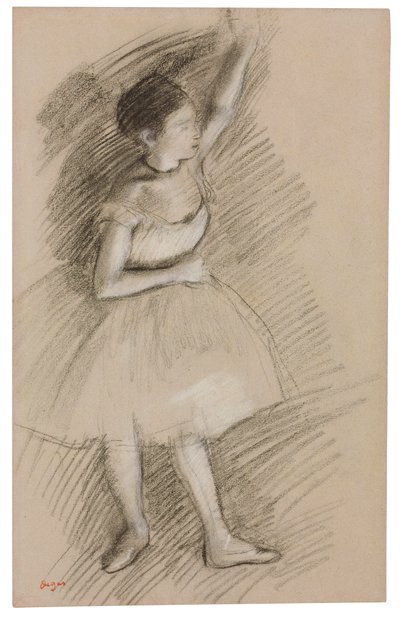 Estudo de um dançarino de Edgar Degas