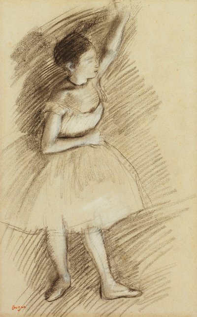 Estudo de um dançarino; Estudo de Dançarino de Edgar Degas
