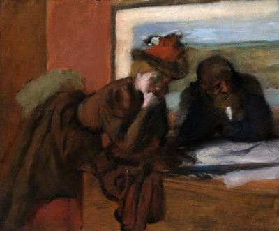 A conversa de Edgar Degas