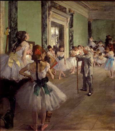 A Aula de Dança de Edgar Degas