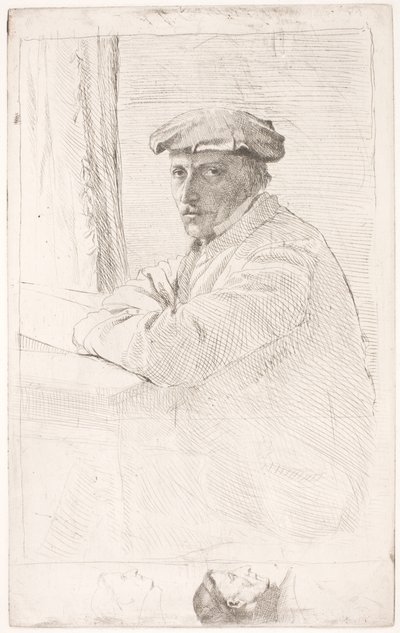 O gravador Joseph Tourny de Edgar Degas