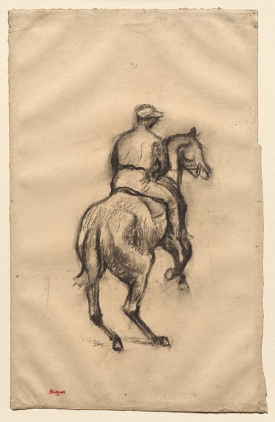 O jóquei de Edgar Degas