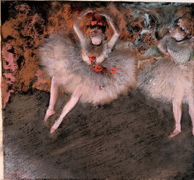 O Pas Battu, c.1879 de Edgar Degas
