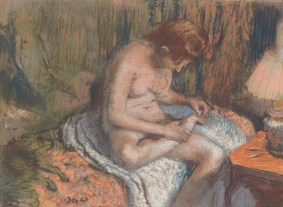 The Splinter de Edgar Degas