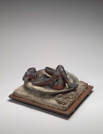 A banheira, c. 1889. de Edgar Degas