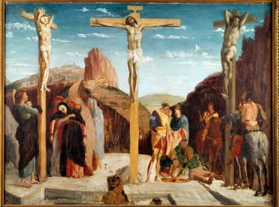 A versão impressionista da pintura de Andrea Mantegna. Pintura de Edgar Degas (1834-1917) 1861 Sol. 0,69x0,92m Torres, Museu de Belas Artes. de Edgar Degas