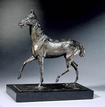 Cavalo trotando (bronze) de Edgar Degas